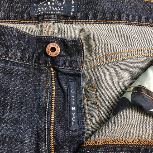 Authentic Mens Lucky Brand Jeans Denim 